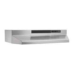 Broan 30 in. W Silver Range Hood