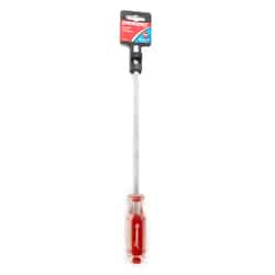 Crescent 9 in. Slotted 3/16 in. Screwdriver Metal Red 1 pc.
