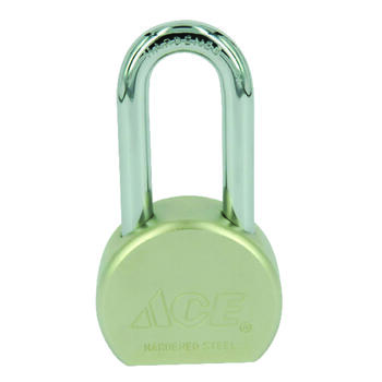 Ace 2-3/16 in. H x 2-1/2 in. W x 1-1/8 in. L Steel Double Locking Padlock 1 pk Keyed Alike