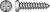 HILLMAN 10 x 1-1/4 in. L Phillips/Slotted Zinc-Plated Steel Sheet Metal Screws 100 per box Pa