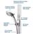 Waterpik Chrome Five settings Showerhead With Slide Bar 2.5 gpm