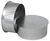 Imperial Manufacturing 7 in. Dia. Galvanized steel Crimped Pipe End Cap