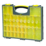 Stanley 16-1/4 in. L x 13-1/2 in. W x 3 in. H Storage Organizer Polypropylene 24 compartment Gray