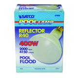 Satco Pool Lamp 400 watts BR40 Incandescent Bulb Soft White Floodlight 1 pk 4000 lumens