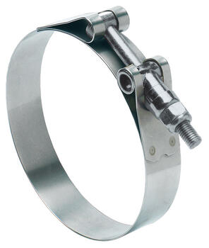 Ideal Tridon 2 in. 2-3/10 in. Stainless Steel Band Hose Clamp With Tongue Bridge