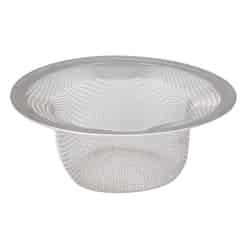 Whedon Drain protector 4-1/2 in. Dia. Chrome Mesh Strainer