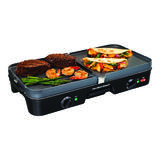 Hamilton Beach Black Plastic Nonstick Surface Griddle/Grill 180 sq. in.