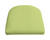 Casual Cushion Gray/Lime 2.5 in. H x 18 in. W x 18 in. L Seating Cushion Polyester