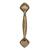 Amerock Allison Allison Cabinet Pull 3 in. Light Brass 1 pk