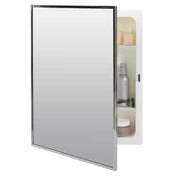 Zenith Metal Products 20-1/4 in. H x 16-1/8 in. W x 4-1/8 in. D Rectangle Medicine Cabinet