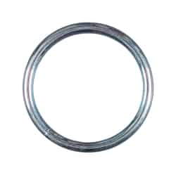 Baron Medium Nickel Plated Silver 2 in. L Ring 1 pk Steel