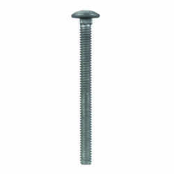 HILLMAN 1/4 Dia. x 3 in. L Hot Dipped Galvanized Steel Carriage Bolt 100 pk