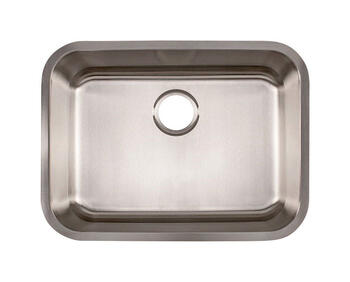 Kindred Stainless Steel Undermount 24-1/2 in. W x 18-1/2 in. L Kitchen Sink