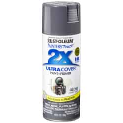 Rust-Oleum Painter's Touch Ultra Cover Gloss Spray Paint 12 oz. Dark Gray