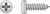 HILLMAN 12 x 3 in. L Phillips Pan Head Zinc-Plated Steel Sheet Metal Screws 100 per box
