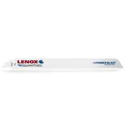 Lenox Lazer 12 in. L x 3/4 in. W Bi-Metal Reciprocating Saw Blade 18 TPI 2 pk