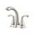 Moen Tiffin Tiffin Brushed Nickel Two-Handle Bathroom Faucet 4 in.