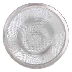 Whedon Drain Protector 3.6 in. Chrome Stainless Steel /Mesh Round Shower Drain Strainer