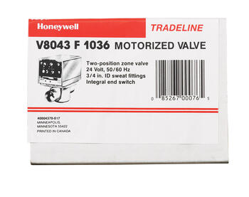 Honeywell 0.8 in. Stainless Steel Zone Valve