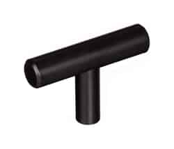 Amerock Bar Pulls Collection Bar Pull Cabinet Door and Drawer Pulls Black 1 pk