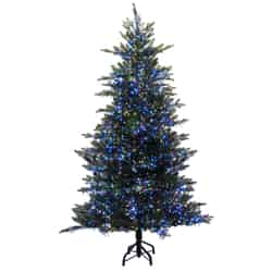 Holiday Bright Lights National Lampoon's Griswold's Multicolored Prelit 7 ft. Artificial Tree 30