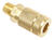 Tru-Flate Brass Quick Change Coupler 1/4 Male 1 1 pc