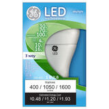 GE A21 E26 (Medium) LED Bulb Daylight 30/70/100 Watt Equivalence 1 pk