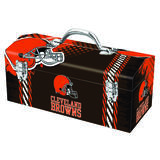 Sainty International 16.25 in. Steel 7.1 in. W x 7.75 in. H Cleveland Browns Art Deco Tool Box