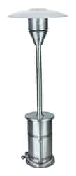 Living Accents Patio Heater Propane Stainless Steel 87-3/4 in. H x 32-1/4 in. D x 32-1/4 in. W P
