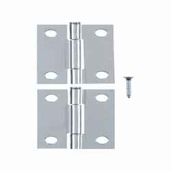 Ace 2.75 in. W X 2 in. L Zinc Plated Zinc Narrow Hinge 2 pk