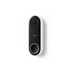 Nest Hello Black Video Doorbell Wireless