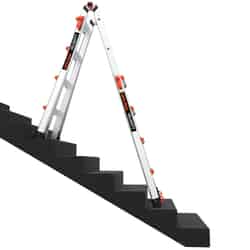 Little Giant Velocity 17 ft. H Aluminum Extension Ladder Type IA 300 lb