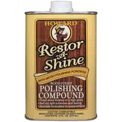 Howard Restor-A-Shine No Scent Polishing Compound 16 oz Cream