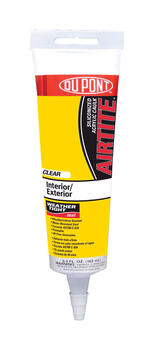 DuPont Clear Siliconized Acrylic Caulk Sealant 5.5 oz