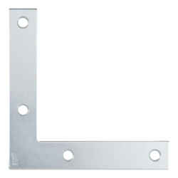 Ace 5 in. H x 4 in. W x 5 in. D Zinc Flat Corner Brace