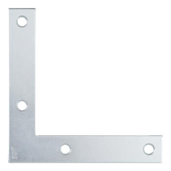 Ace 5 in. H x 4 in. W x 5 in. D Zinc Flat Corner Brace