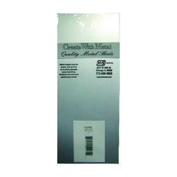 K&S 0.013 in. x 4 in. W x 10 in. L Tin Sheet Metal