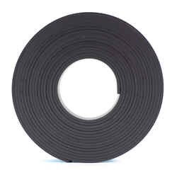 Master Magnetics .5 in. W x 120 in. L The Magnet Source Black Mounting Tape