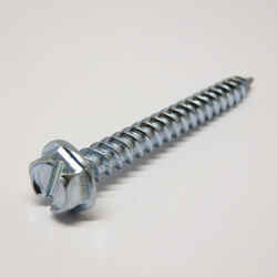 Ace 1-1/2 in. L x 8 Sizes Hex Washer Head Zinc-Plated Steel Self-Piercing Screws Hex/Slotted 1