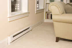 Cadet 250 sq. ft. Convection 5,120 BTU Baseboard Heater