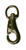 Baron 7/8 in. Dia. x 4 in. L Nickel-Plated Iron Animal Tie Snap 300 lb.