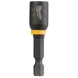 Milwaukee SHOCKWAVE IMPACT DUTY 5/16 inch drive in. x 1.875 in. L Heat-Treated Steel 1/4 in. Hex