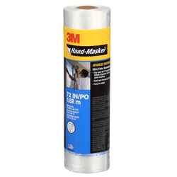 3M Hand-Masker 72 in. W X 90 ft. L Clear Plastic Advanced Masking Film