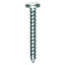 HILLMAN 12 x 1-1/2 in. L Phillips Zinc-Plated Steel Sheet Metal Screws Pan Head 100 per box