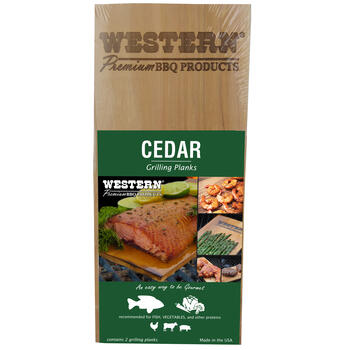 Western Grilling Plank 14 in. L X 5 in. W