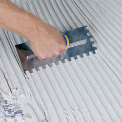 QEP 3.5 in. H x 11 in. L x 4.5 in. W Steel Square Notch Trowel 1