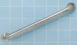 Delta Stainless Steel Stainless Steel Grab Bar 3 in. H x 1-1/2 in. W x 24 in. L