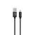 FoneGear Fuse Black MFI Certified Lightning USB Charge and Sync Cable For Apple 6 ft. L