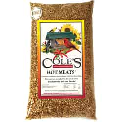 Cole's Hot Meats Assorted Species Wild Bird Food Sunflower Meats 10 lb.