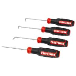 Craftsman 9-3/4 in. Steel Hook and Pick Set 4 pc.